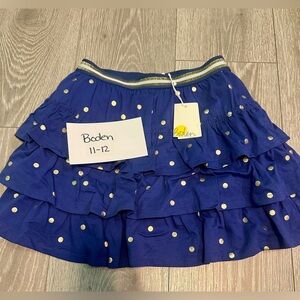 Mini boden skirt NWT